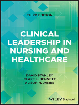 cover image of Clinical Leadership in Nursing and Healthcare